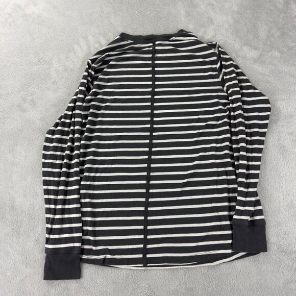Lululemon Striped Long Sleeve T Shirt Women’s Size 2 - Picture 4 of 11